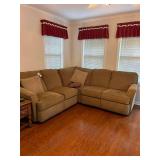 Tan Modular Sectional Sofa