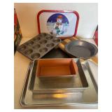 Baking Pans and Cutting Board
