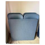 Card Table 4 Chairs- Blue