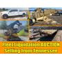 Multi State Fleet Liquidation of Work Trucks, Trailers, Skid Steers & Equipment - Selling from Tennessee