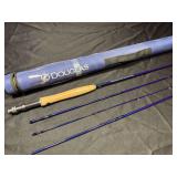 Graphite fly fishing rod. A