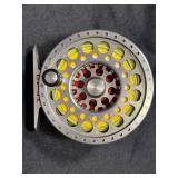 Made by 3-Tand, TF 40. Rio, Gold line fly fishing reel.