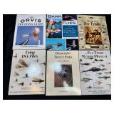 Fly fishing reference materials.