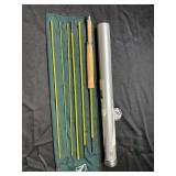 Custom split-cane bamboo fishing rod. A
