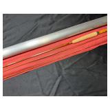 Custom split-cane bamboo fishing rod. A