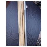 Custom split-cane bamboo fishing rod. A