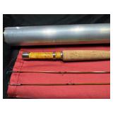 Custom split-cane bamboo fishing rod. A