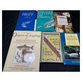 Fly fishing reference materials.