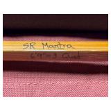 Custom split-cane bamboo fishing rod. A
