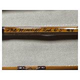 Custom split-cane bamboo fishing rod. A