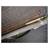 Custom split-cane bamboo fishing rod. A
