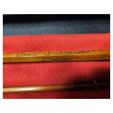Custom split-cane bamboo fishing rod. A