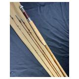 Custom split-cane bamboo fishing rod. A
