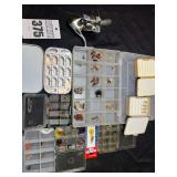 Fishing reel and fly lures