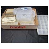 Fishing lure storage containers