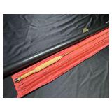 Custom split-cane bamboo fishing rod. A