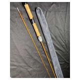 Split bamboo fly fishing rod