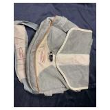 Lodgepole fishing satchel by fish pond