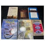 Fly fishing reference materials.