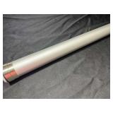 Aluminum fishing rod tube 30 inches