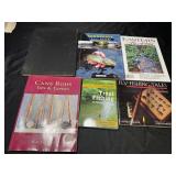 Fly fishing reference materials.