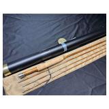 Custom split-cane bamboo fishing rod. A