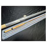 Custom split-cane bamboo fishing rod. A