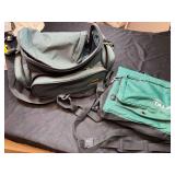 Two tackle bags.