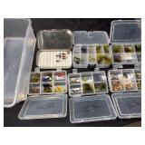 Large Assortment of Hand-Tied Fly Fishing Flies
