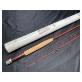Graphite fly fishing rod. A