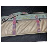 Rod and fishing reel case by fish pond