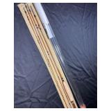 Custom split-cane bamboo fishing rod. A