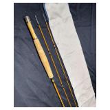 Split bamboo fly fishing rod