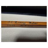 Custom split-cane bamboo fishing rod. A