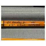 Custom split-cane bamboo fishing rod. A