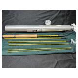 Custom split-cane bamboo fishing rod. A