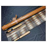 Custom split-cane bamboo fishing rod. A