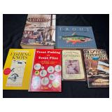 Fly fishing reference materials.
