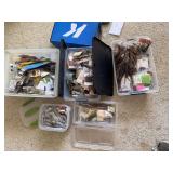 Fly fishing, feathers and furs tying capes