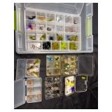 Large Assortment of Hand-Tied Fly Fishing Flies