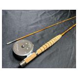 Fly fishing rod and reel