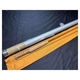 Custom split-cane bamboo fishing rod. A