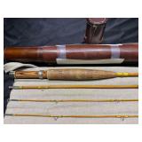 Custom split-cane bamboo fishing rod. A