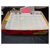 Fishing lure storage containers