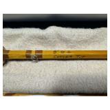 Custom split-cane bamboo fishing rod. A
