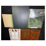 Fly fishing reference materials.