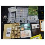 Fly lures with fishing reel