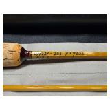 Custom split-cane bamboo fishing rod. A