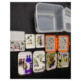 Large Assortment of Hand-Tied Fly Fishing Flies