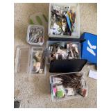 Fly fishing, feathers and furs tying capes